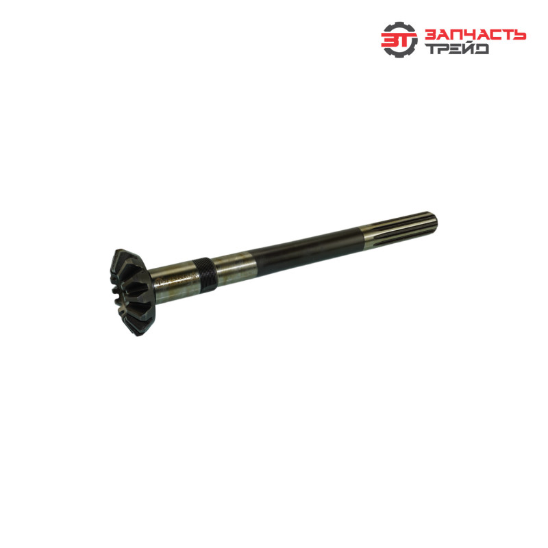 Вал ПВМ вертикальный 52-2308063 (ТАРА) (Z1=14, Z2=10) (короткий) (МТЗ-80/82)
