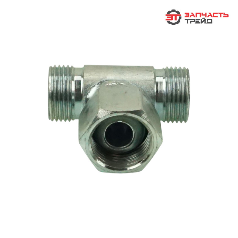Тройник S24 (М20х1,5-М20х1,5-М20х1,5) с гайкой