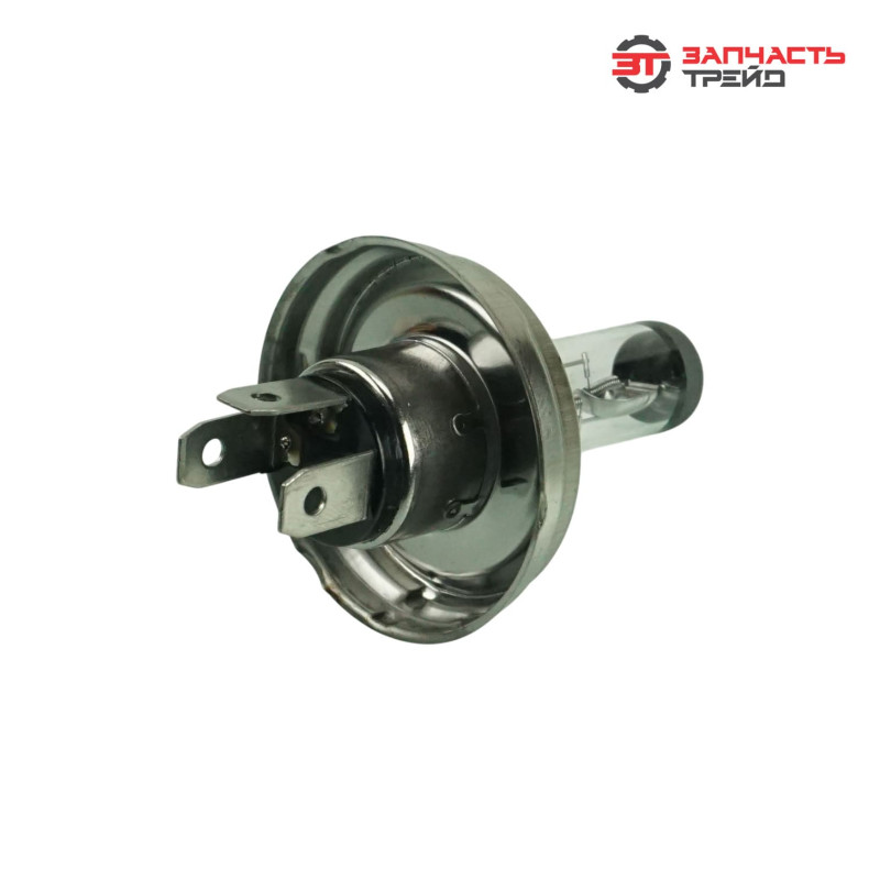 Лампа галогеновая P45t H4 100/90W (Н4 12-100/90) 12V (IMPULS LAMP)