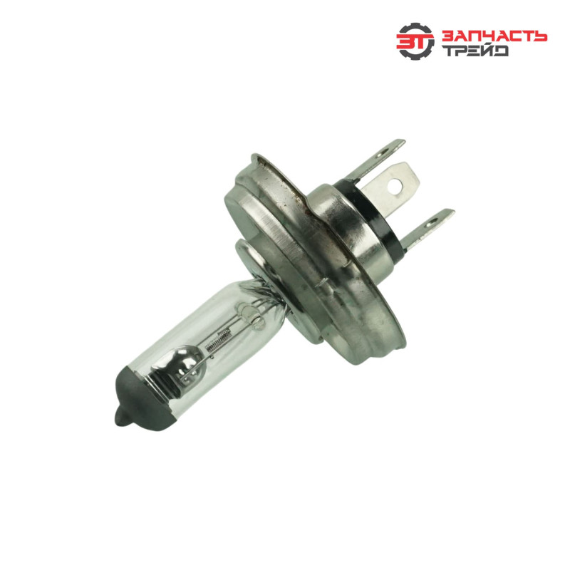 Лампа галогеновая P45t H4 100/90W (Н4 12-100/90) 12V (IMPULS LAMP)