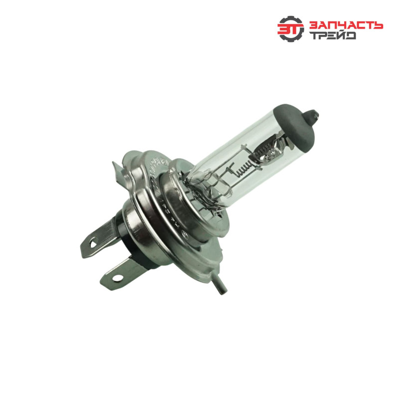 Лампа галогеновая P43t H4 100/90W (Н4 24-100/90) 24V (IMPULS LAMP)