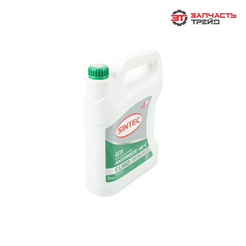 Жидкость охлаждающая антифриз Sintec Euro G-11 (зеленый) 05 кг