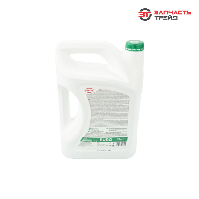 Жидкость охлаждающая антифриз Sintec Euro G-11 (зеленый) 10 кг