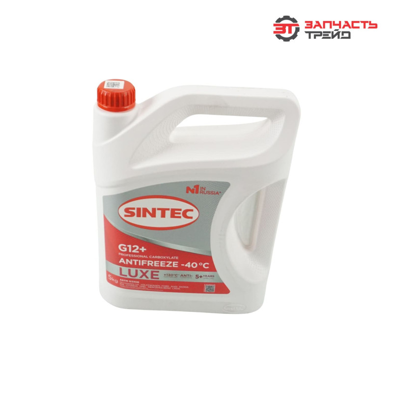 Жидкость охлаждающая антифриз Sintec Lux G-12 (красный) 05 кг
