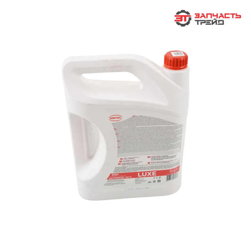 Жидкость охлаждающая антифриз Sintec Lux G-12 (красный) 05 кг