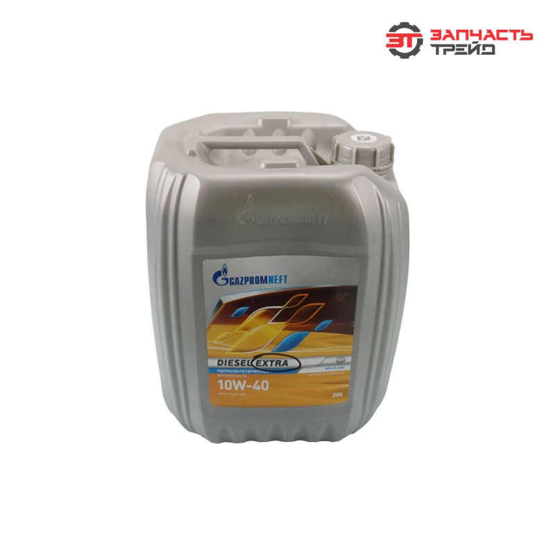 Масло моторное Газпромнефть ЭКСТРА 10W40 API CF-4/CF/SG 20 л п/синт (Дизель, турбо дизель, бензин)